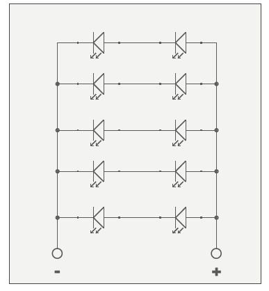 Schema 10 LED T10