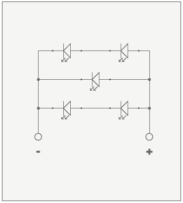 SCHEMA ELETTRICO 5 LED T5